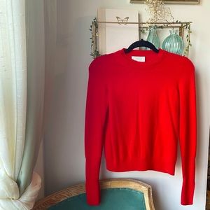 Red Cashmere Sweater